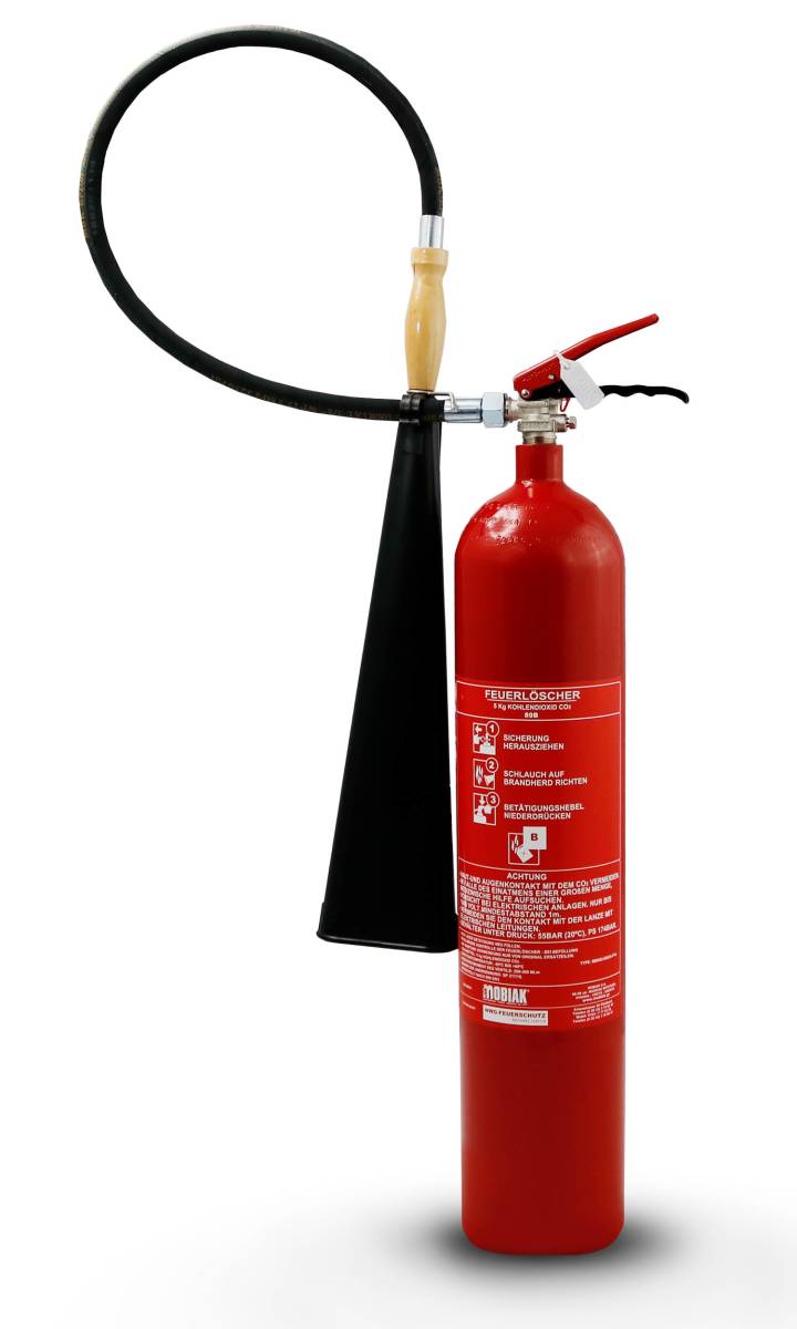 [Paket] 3x Feuerlöscher 2kg CO2 Kohlendioxid EDV geeignet EN 3 inkl.  ANDRIS® Prüfnachweis mit Jahresmarke | plentyShop LTS